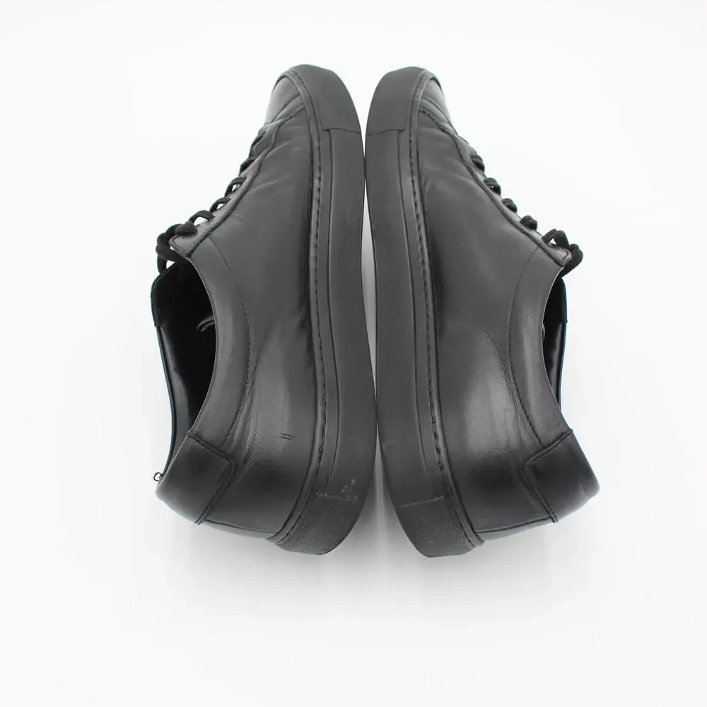 Common Projects Original Achilles Low Sneakers 44 Mens 11 Triple Black Leather